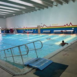 YMCA - Indoor pool ramp entry