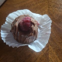 Anderson's Candy - Chocolate covered strawberry minus a bite