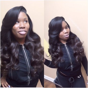 pretty hair weave location