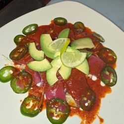 Evarista’s Comal Restaurant - Ahi sushimi appetizer!