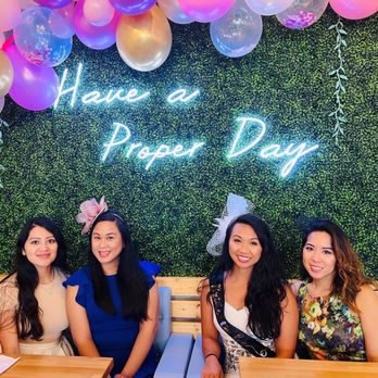 Proper Rose Garden - Afternoon tea bridal brunch for my sister - Themed Cafes Near Me - Katy, Texas