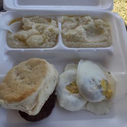 Dude's Sausage & Biscuit