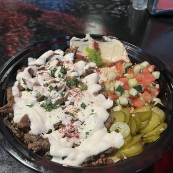 Shawarma Palace - Beef Shawarma Bowl - Mediterranean Near Me - Milwaukee, Wisconsin Shawarma Palace - Beef Shawarma Bowl - Mediterranean Near Me - Milwaukee, Wisconsin