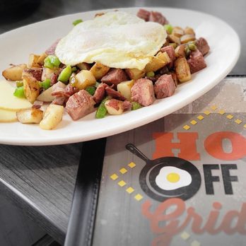 Hot Off The Griddle - Corned Beef Hash - Breakfast & Brunch Near Me - Orangevale, California
