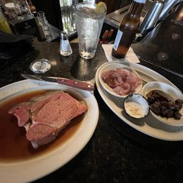 Prime rib meal Prime rib meal
