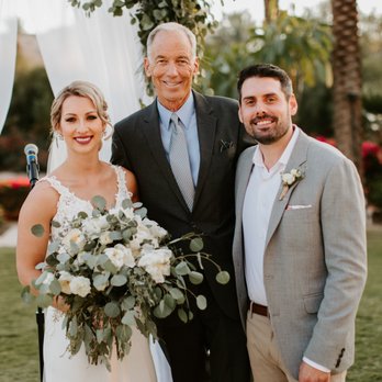 Bill Clawson - Thank you Becky and Sasha for the honor of officiating at your wedding in November 2018. - Officiants Near Me - Palm Desert, California