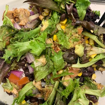 blend smoothie and salad bar