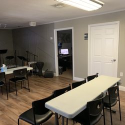 Orlando House of Prayer - Looking towards the area where singers and musicians are stationed when they have a live prayer set.