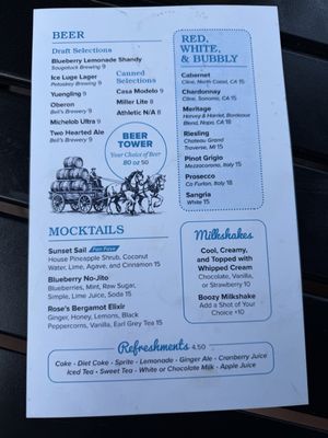 Menu photo 1 Ice House BBQ Mackinac Island, MI