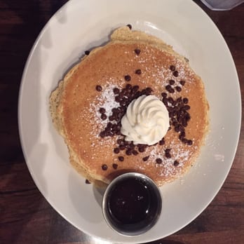 Black Walnut - Chocolate chip pancakes $9 - New American Near Me - Houston, Texas