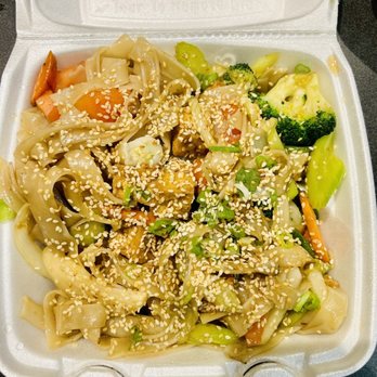 Angkor Bistro - Sesame noodles with tofu - Thai Near Me - San Antonio, Texas
