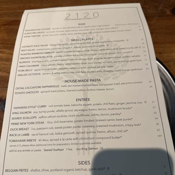 2120 - New American Near Me - Seattle, Washington