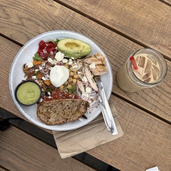 Sola Coffee Cafe - Protein bowl and maple latte - Coffee & Tea Near Me - Raleigh, North Carolina Sola Coffee Cafe - Protein bowl and maple latte - Coffee & Tea Near Me - Raleigh, North Carolina
