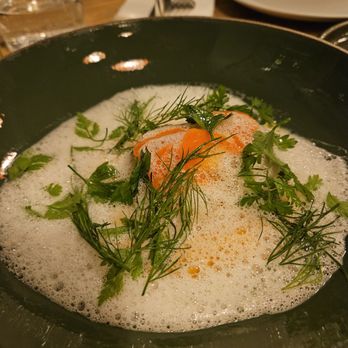 Alewino - Skrei (fish dish) - hidden underneath the foam! LMAO - Wine Bars Near Me - Warsaw, MZ Alewino - Skrei (fish dish) - hidden underneath the foam! LMAO - Wine Bars Near Me - Warsaw, MZ