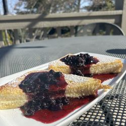 The Copper Mine Restaurant - Blueberry lemon French toast