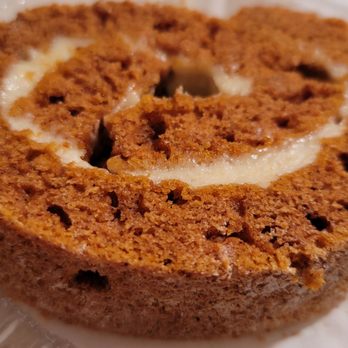 Chrusciki Bakery - Pumpkin Cream Cheese Roll: A mild pumpkin flavor, the cream cheese adds the right amount of sweetness - Bakeries Near Me - Depew, New York