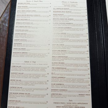 Beeches Manor - menu - Venues & Event Spaces Near Me - Rome, New York