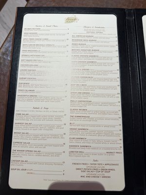 Menu photo 1 Beeches Manor Rome, NY