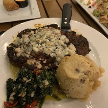 Steam Pub - Black and Bleu steak dinner - New American Near Me - Southampton, Pennsylvania