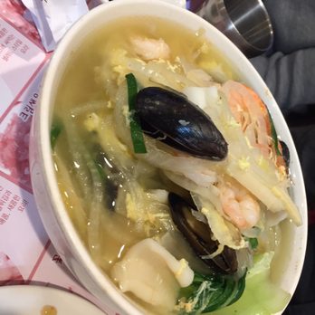 Korean Noodle House - Samsun udon (seafood) $11.50 - Korean Near Me - Flushing, New York