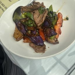 Spicy Eggplant with beef Spicy Eggplant with beef