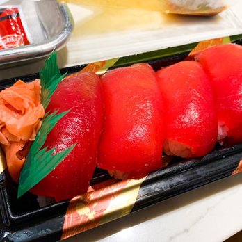 Photo of Ahi & Vegetable - Honolulu, HI, United States. Ahi "Akami" Nigiri Sushi