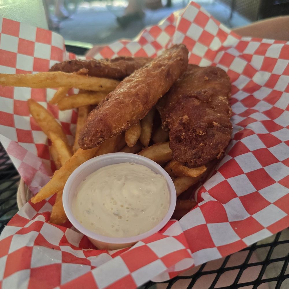 Fish and chips Fish and chips