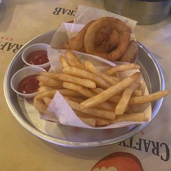 Crafty Crab - Fries and Onion Rings - Seafood Near Me - Houston, Texas