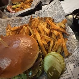 Black bean burger  Hamburger