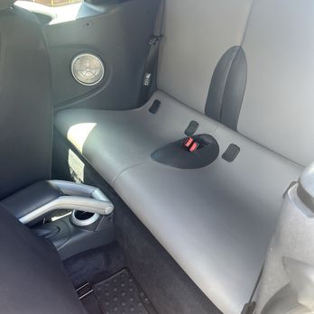 1355 Mobile Auto Detailing - Back seat of car - Auto Detailing Near Me