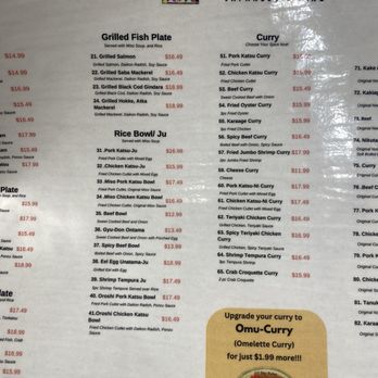 Tokyo Shokudo - Menu - Japanese Curry Near Me - Cypress, California