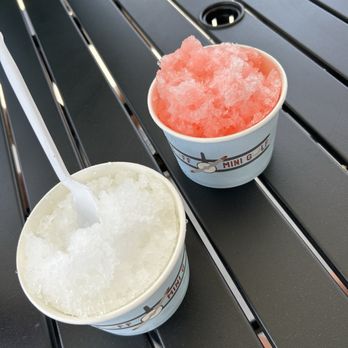 Takeoff Mini Golf - Pina Colada and Pink Lemonade Shaved Ice - Mini Golf Near Me - Greenville, South Carolina Takeoff Mini Golf - Pina Colada and Pink Lemonade Shaved Ice - Mini Golf Near Me - Greenville, South Carolina