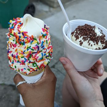 Twisters Soft Serve Ice Cream - medium vanilla soft serve in cone and cup - Ice Cream & Frozen Yogurt Near Me - Pittsburgh, Pennsylvania Twisters Soft Serve Ice Cream - medium vanilla soft serve in cone and cup - Ice Cream & Frozen Yogurt Near Me - Pittsburgh, Pennsylvania