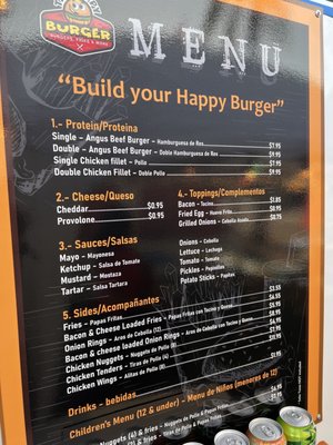 Menu photo 8 The Happy Burger Tampa, FL Menu photo 8 The Happy Burger Tampa, FL