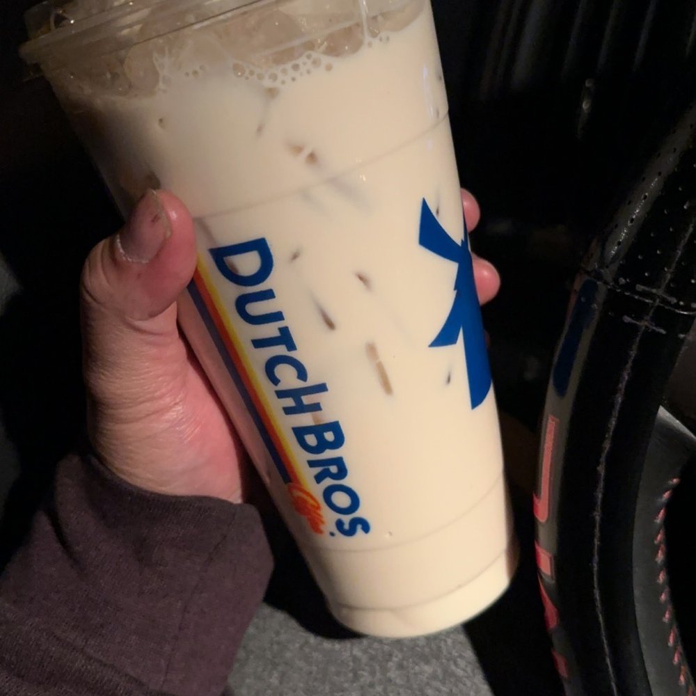 Dutch Bros Coffee - Large iced Christmas morning with the works - Coffee & Tea Near Me - Carson City, Nevada Dutch Bros Coffee - Large iced Christmas morning with the works - Coffee & Tea Near Me - Carson City, Nevada