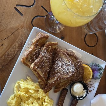 Cambria Mimosas - Classic Orange Mimosa. French Toast. Scrambled Eggs. Sausage. - American Near Me - Cambria, California Cambria Mimosas - Classic Orange Mimosa. French Toast. Scrambled Eggs. Sausage. - American Near Me - Cambria, California