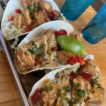 Treylor Park - Shrimp and Grits Tacos - New American Near Me - Ponte Vedra, Florida Treylor Park - Shrimp and Grits Tacos - New American Near Me - Ponte Vedra, Florida