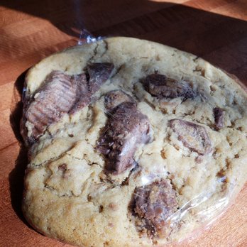 Leaf & Bean - Peanut butter cup cookie. Delicious!! Soft and Fresh! - Cafes Near Me - Rochester, New York