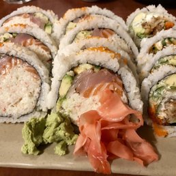 Giant house roll and spider roll