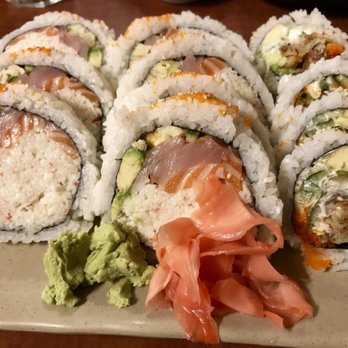 Samurai Japanese Restaurant - Giant house roll and spider roll - Japanese Near Me - Vancouver, British Columbia
