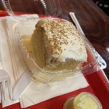 Canastas Chicken - Tres Leches, what a great dessert - Peruvian Near Me - Henrico, Virginia