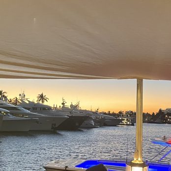Coconuts - View of the sunset from the bay. - Seafood Near Me - Fort Lauderdale, Florida Coconuts - View of the sunset from the bay. - Seafood Near Me - Fort Lauderdale, Florida