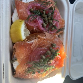 Boil & Bake - Lox bagel - Bagels Near Me - Costa Mesa, California