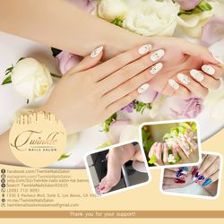 Twinkle Nails Salon - Wish you have a happy month with new nails at Twinkle Nails Salon!
