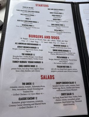 Menu photo 6 The Roadside Diner Wall, NJ