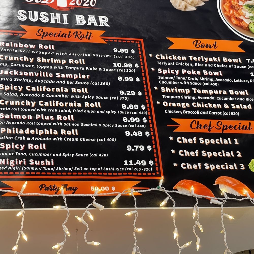 RD 2020 - a menu for sushi bar - Sushi Bars Near Me - Jacksonville, Florida RD 2020 - a menu for sushi bar - Sushi Bars Near Me - Jacksonville, Florida