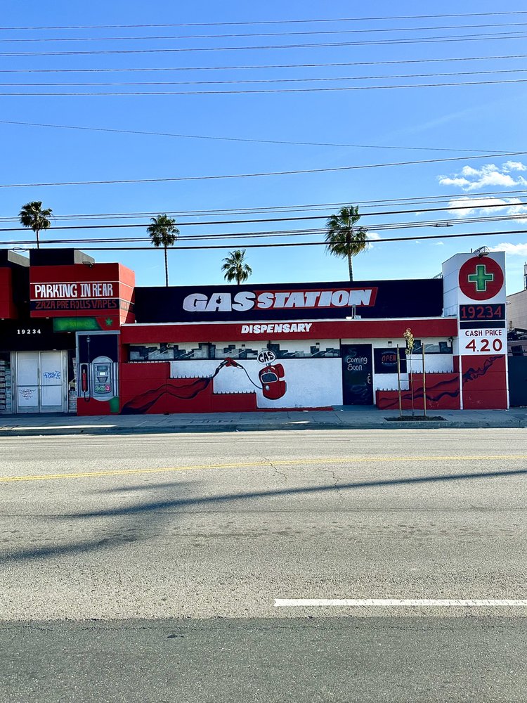 GAS STATION DISPENSARY Updated July 2024 19234 Vanowen St, San