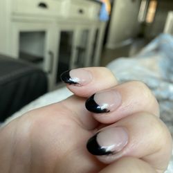 Messy finish