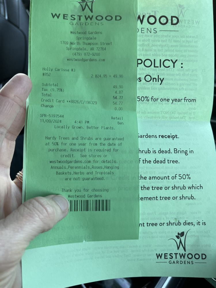 Westwood Gardens - tree service in Springdale, AR