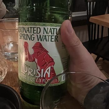 TSK Thames Street Kitchen - Their Sparking Water was great and added some lemon - New American Near Me - Newport, Rhode Island